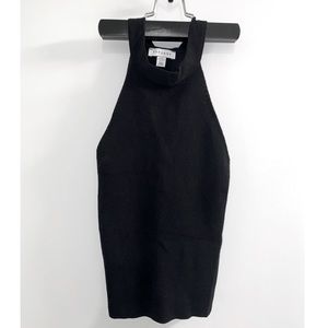 Topshop Mock Neck Knit Top